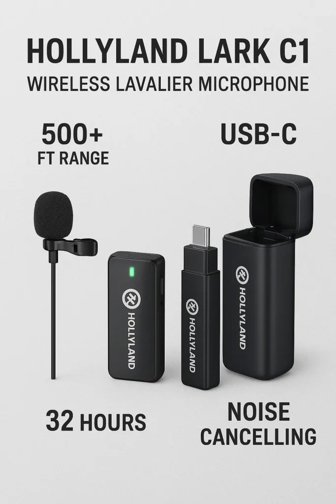 hollyland mic features