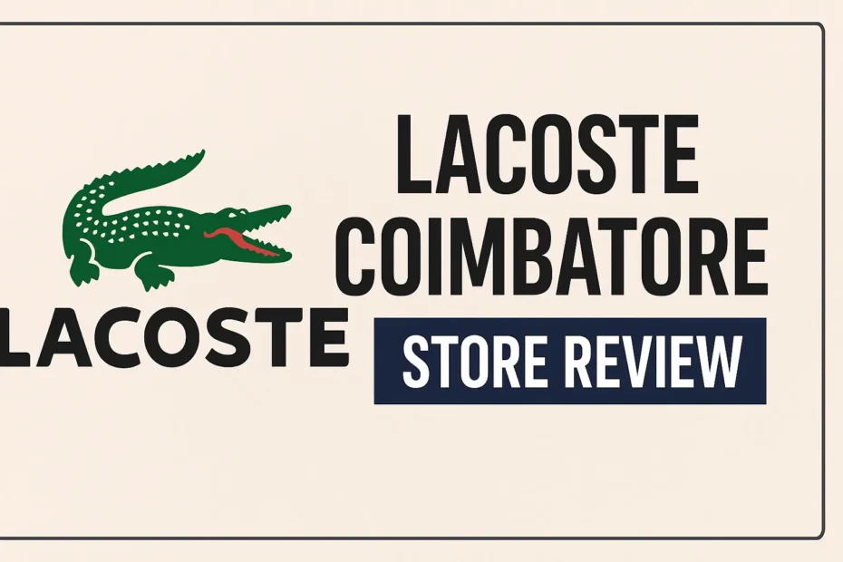 lacoste review product